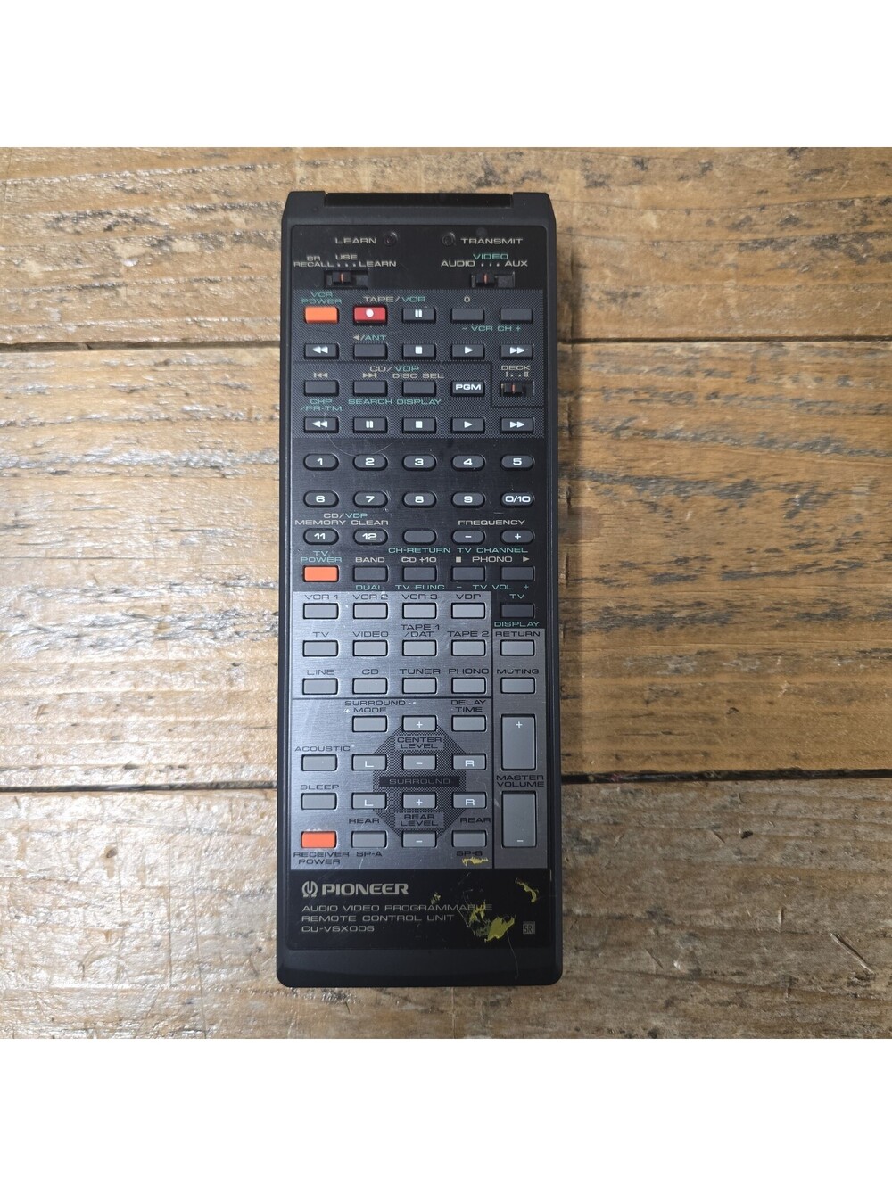 Genuine Pioneer CU-VSX006 Audio/Video Programmable Remote Control